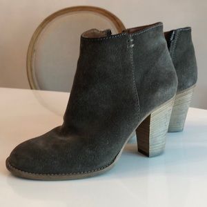 Madewell Suede Booties Size 5.5